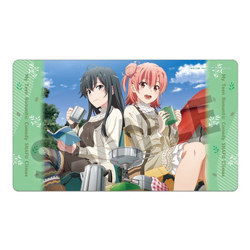 『やはり俺の青春ラブコメはまちがっている。完』ラバーマット 雪ノ下雪乃&由比ヶ浜結衣 キャンプ ver.